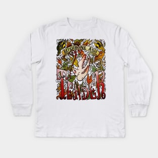 ash Vinrage fanart 90s Kids Long Sleeve T-Shirt